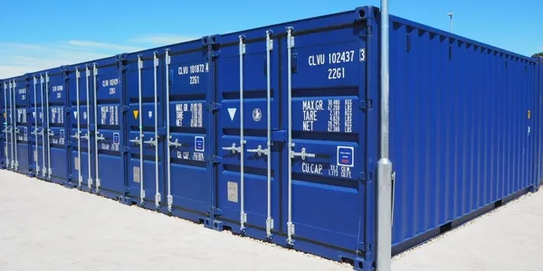 Blue Storage containers