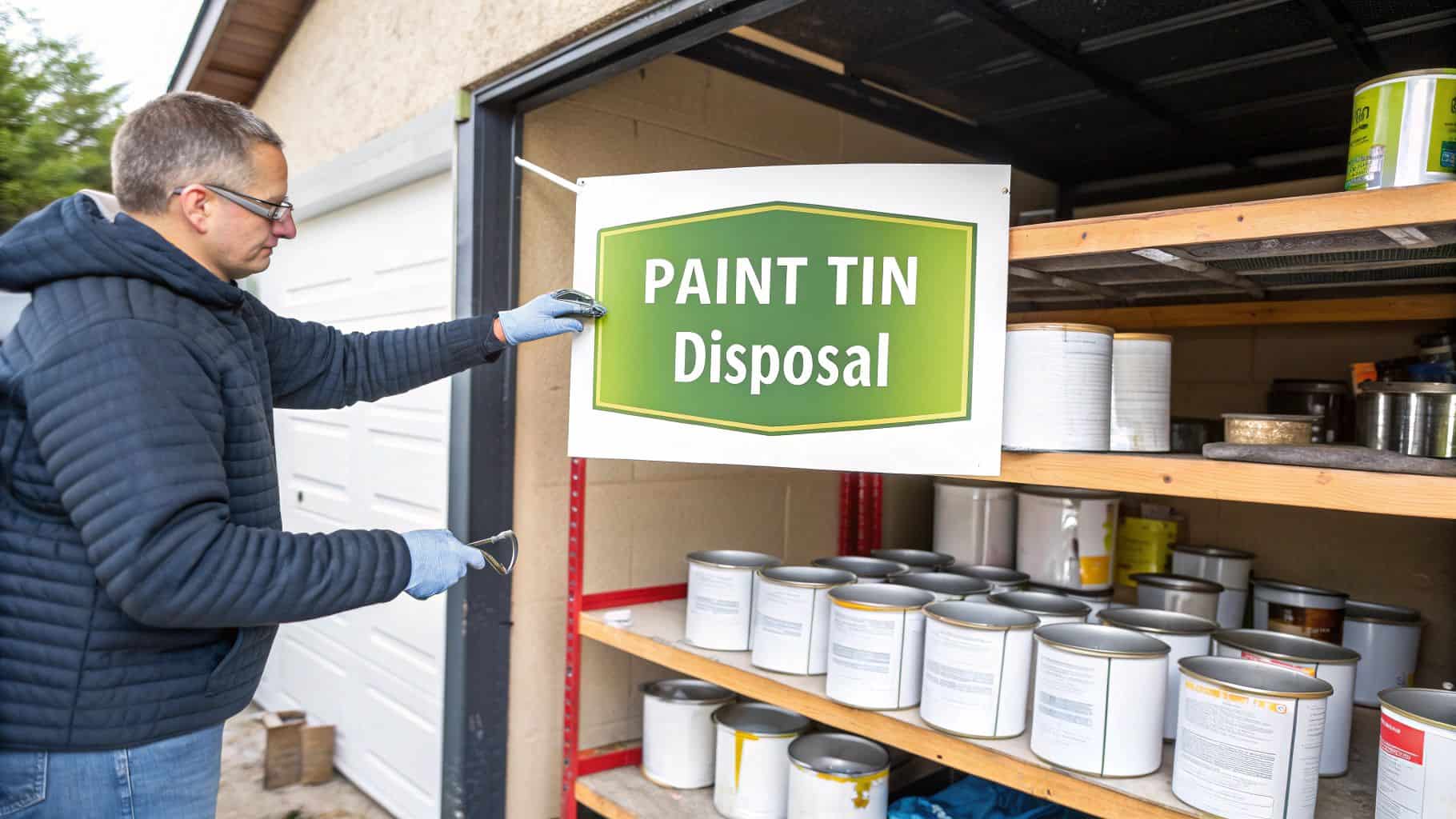 How to Dispose Paint Tins The Right Way in the UK