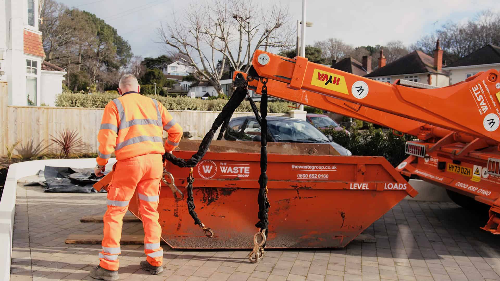 Skip hire Croydon — The Waste Group skip delivery South London