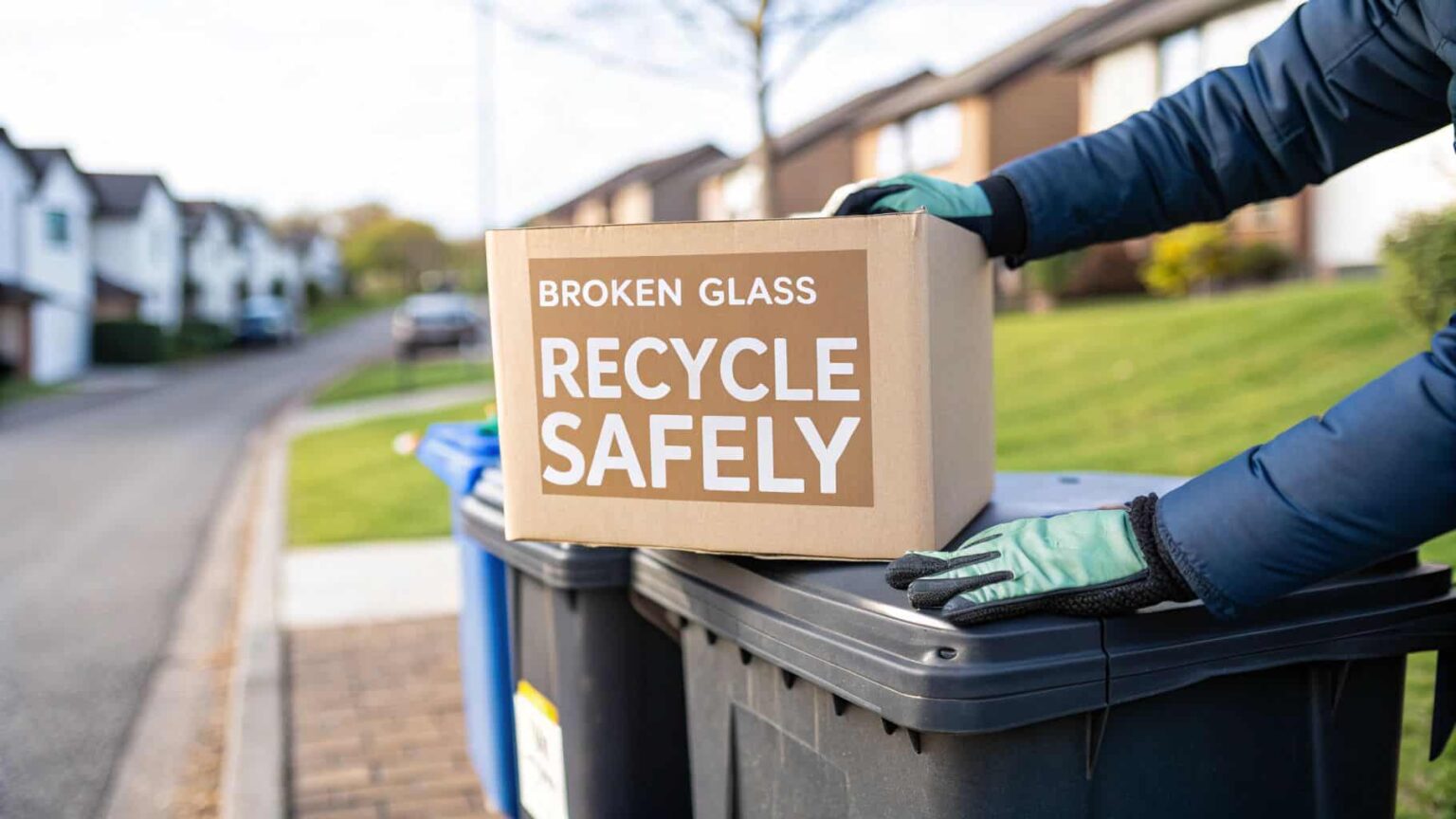 Broken Glass Recycle: Safe UK Handling & Disposal - The Waste Group